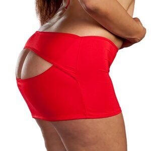 Super Sexy Spank Me Skirt. Super short skirt with open butt